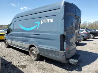 2020 Ford Transit Cargo with VIN 1FTBR3X80LKB27920, listed as a Copart auction lot 47181194 with 46,782 mi miles and Salvage Title. Bid and sale history available at DreamBid. Image 2.