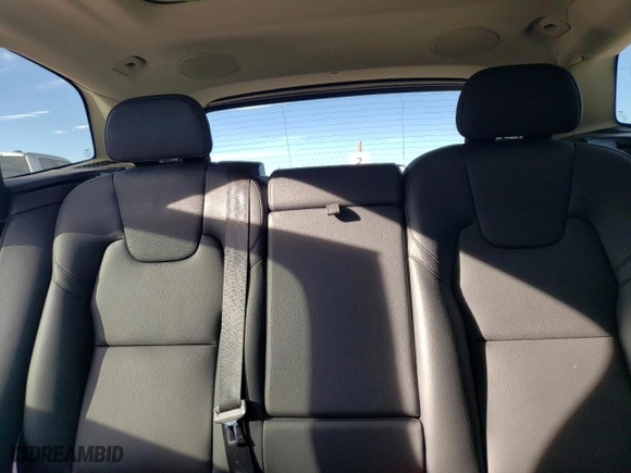 2023 Volvo XC60 Plus Bright Theme with VIN YV4L12DNXP1203748, listed as a Copart auction lot 46814495 with 5,243 mi miles and Salvage Title. Bid and sale history available at carsss.com. Image 10.