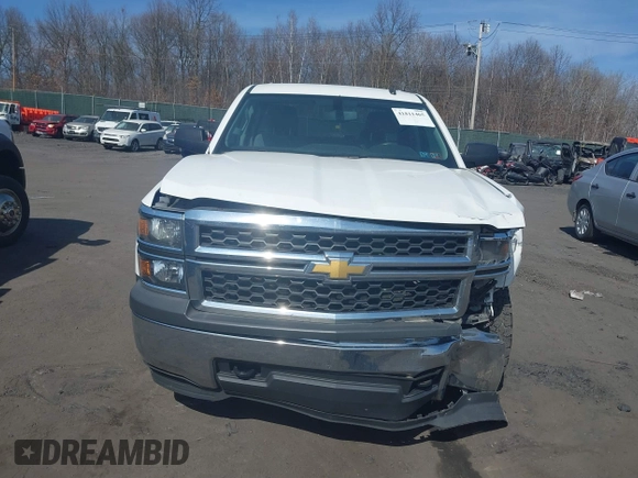 2014 Chevrolet Silverado 1500 Work Truck with VIN 1GCVKPEHXEZ294663, listed as a IAAI auction lot 41811465 with 124,587 mi miles and . Bid and sale history available at DreamBid. Image 12.