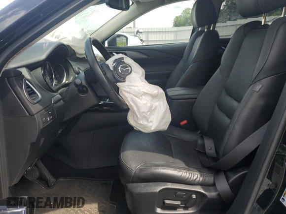 2021 Mazda CX-9 Touring with VIN JM3TCBCY1M0502319, listed as a Copart auction lot 56214825 with Not provided miles and Salvage title. Bid and sale history available at DreamBid. Image 7.