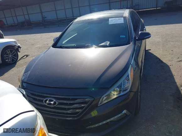 2016 Hyundai Sonata 2.4L Sport with VIN 5NPE34AF8GH407309, listed as a IAAI auction lot 41711709 with 127,460 mi miles. Bid and sale history available at carsss.com. Image 12.