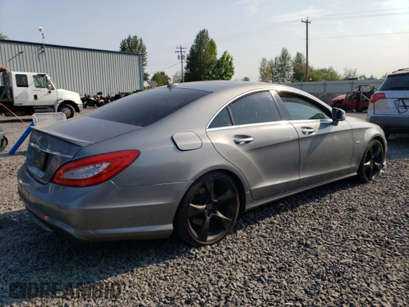 2012 Mercedes-Benz CLS-Class CLS 550 with VIN WDDLJ7DB8CA014201, listed as a Copart auction lot 66728764 with 92,854 mi miles and Salvage Title. Bid and sale history available at carsss.com. Image 3.