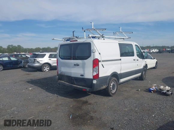 2018 Ford Transit with VIN 1FTYE1YM1JKB29601, listed as a IAAI auction lot 42085587 with 146,846 mi miles and . Bid and sale history available at DreamBid. Image 4.