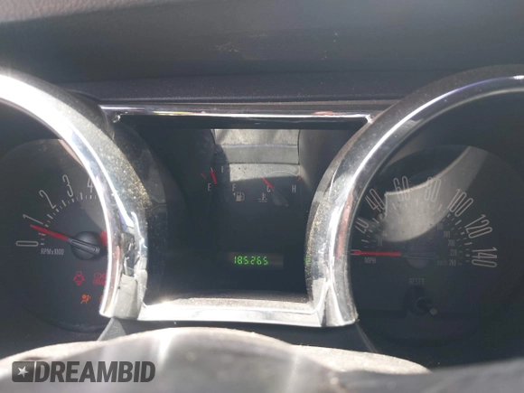 2009 Ford Mustang GT with VIN 1ZVHT82H495146300, listed as a IAAI auction lot 42603951 with 185,265 mi miles and . Bid and sale history available at DreamBid. Image 7.