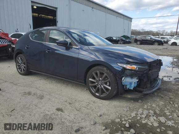 2020 Mazda 3 Preferred with VIN JM1BPBMM4L1159907, listed as a Copart auction lot 52510115 with 57,736 mi miles and Salvage Title. Bid and sale history available at DreamBid. Image 4.