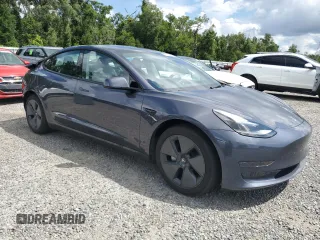 2023 Tesla Model 3 с VIN 5YJ3E1EA7PF672543, выставлен на аукционе Copart как лот 60965665 с пробегом 8 370 миль миль и Списание • Salvage title. История ставок и продаж доступна на DreamBid. Изображение 4.