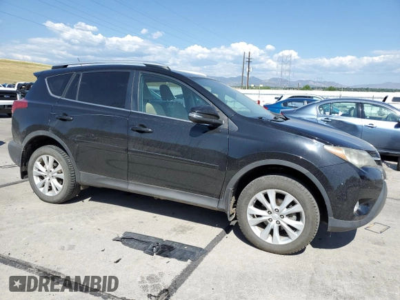 2013 Toyota RAV4 Limited with VIN 2T3DFREV7DW035225, listed as a Copart auction lot 64301265 with 136,071 mi miles and Salvage title. Bid and sale history available at DreamBid. Image 4.