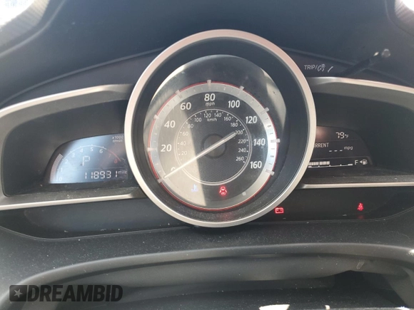 2014 Mazda 3 i Touring with VIN JM1BM1V75E1201872, listed as a Copart auction lot 55922305 with 118,931 mi miles and Salvage title. Bid and sale history available at DreamBid. Image 9.