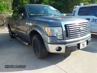 2010 Ford F-150 XL with VIN 1FTFW1CV1AKB24029, listed as a IAAI auction lot 42189799 with Not Provided miles. Bid and sale history available at carsss.com. Image 1.