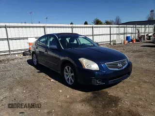 2007 Nissan Maxima 3.5 SE with VIN 1N4BA41E07C827776, listed as a Copart auction lot 86473474 with 167,047 mi miles and Salvage Title. Bid and sale history available at carsss.com. Image 11.