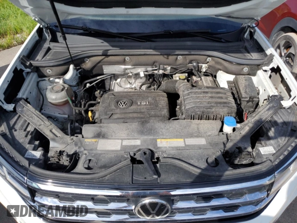 2021 Volkswagen Atlas S with VIN 1V2GC2CA9MC236476, listed as a Copart auction lot 60403814 with 53,312 mi miles and Salvage title. Bid and sale history available at DreamBid. Image 12.