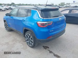 2021 Jeep Compass Limited с VIN 3C4NJDCB4MT602030, выставлен на аукционе IAAI как лот 41752693 с пробегом Не указан миль и . История ставок и продаж доступна на DreamBid. Изображение 3.