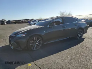 2018 Lexus GS with VIN JTHBZ1BL0JA013367, listed as a Copart auction lot 44815155 with 65,002 mi miles and Salvage Title. Bid and sale history available at carsss.com. Image 1.