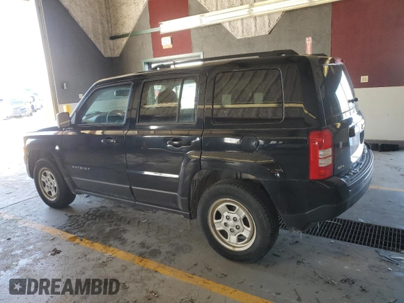 2017 Jeep Patriot Sport SE with VIN 1C4NJPBAXHD146170, listed as a Copart auction lot 46044275 with 164,663 mi miles and Clean Title. Bid and sale history available at carsss.com. Image 2.