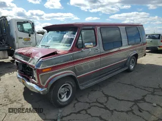 1991 Ford Econoline Cargo with VIN 1FDES14H2MHA04477, listed as a Copart auction lot 47429575 with 63,054 mi miles and Salvage Title. Bid and sale history available at DreamBid. Image 1.