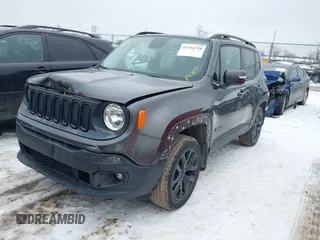 2016 Jeep Renegade Latitude with VIN ZACCJBBT7GPD59282, listed as a IAAI auction lot 41314758 with 137,369 mi miles. Bid and sale history available at carsss.com. Image 17.