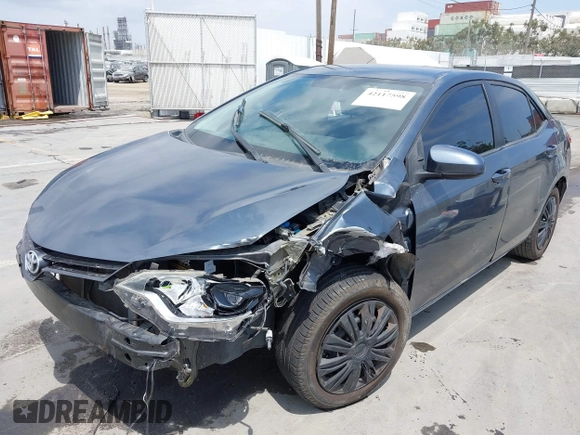 2016 Toyota Corolla L with VIN 5YFBURHE4GP541490, listed as a IAAI auction lot 42117598 with 98,080 mi miles and . Bid and sale history available at DreamBid. Image 6.