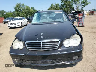 2007 Mercedes-Benz C 230 Sport with VIN WDBRF52H67A948136, listed as a Copart auction lot 62162335 with Not provided miles and Salvage title. Bid and sale history available at DreamBid. Image 5.