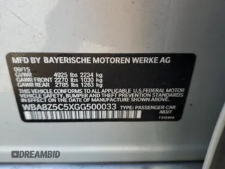 2016 BMW 3 Series 328i Gran Turismo xDrive z VIN WBA8Z5C5XGG500033, wystawiony jako Copart lot #50268905 z przebiegiem 130 371 mil mil oraz Szkoda całkowita • Salvage title. Historia ofert i sprzedaży dostępna na DreamBid. Obrazek 12.