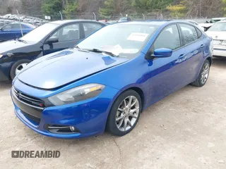 2014 Dodge Dart SXT with VIN 1C3CDFBB1ED692972, listed as a IAAI auction lot 41958041 with 108,765 mi miles. Bid and sale history available at carsss.com. Image 2.