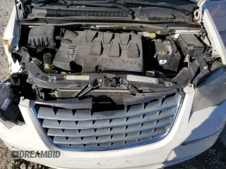 2010 Chrysler Town & Country Limited with VIN 2A4RR7DX7AR353480, listed as a Copart auction lot 87280594 with 191,983 mi miles and Salvage Title. Bid and sale history available at carsss.com. Image 12.