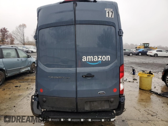 2021 Ford Transit Cargo с VIN 1FTBR3X84MKA97774, выставлен на аукционе Copart как лот 80046504 с пробегом 36 983 миль миль и Списание • Salvage title. История ставок и продаж доступна на DreamBid. Изображение 6.