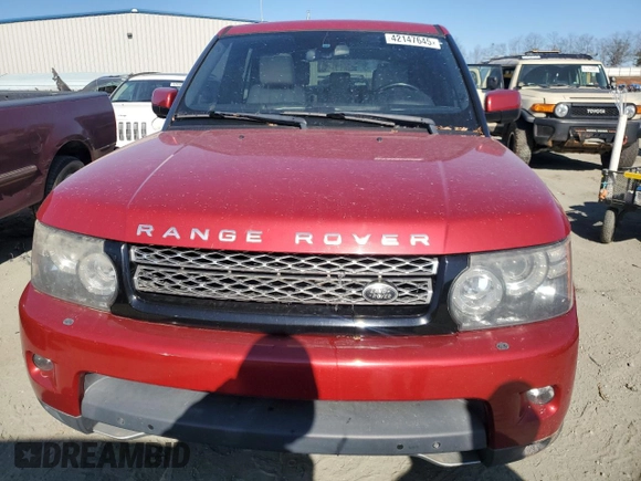 2013 Land Rover Range Rover Sport SC with VIN SALSH2E44DA787584, listed as a Copart auction lot 42147645 with 147,410 mi miles and Clean Title. Bid and sale history available at carsss.com. Image 5.
