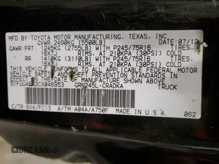 2012 Toyota Tacoma with VIN 5TFUU4EN3CX046953, listed as a Copart auction lot 43916475 with 201,002 mi miles and Salvage Title. Bid and sale history available at carsss.com. Image 13.