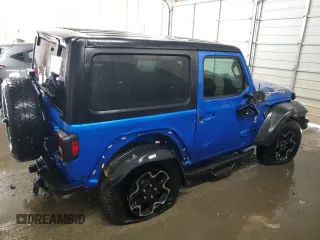 2021 Jeep Wrangler Sport с VIN 1C4GJXAN5MW712439, выставлен на аукционе Copart как лот 54781685 с пробегом 26 463 миль миль и Списание • Salvage title. История ставок и продаж доступна на DreamBid. Изображение 3.