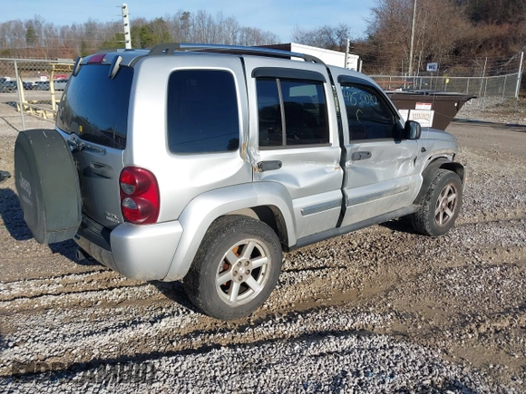 2007 Jeep Liberty Limited with VIN 1J4GL58K77W693675, listed as a IAAI auction lot 41532082 with 78,395 mi miles. Bid and sale history available at carsss.com. Image 4.