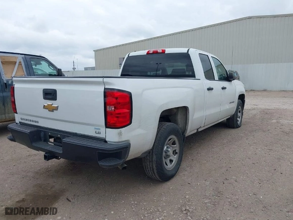 2019 Chevrolet Silverado 1500 LD Work Truck with VIN 2GCRCNEC3K1122079, listed as a IAAI auction lot 41654522 with 139,040 mi miles. Bid and sale history available at carsss.com. Image 4.