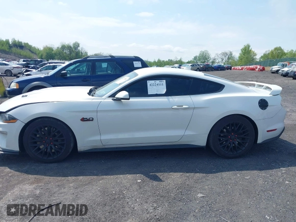 2021 Ford Mustang GT with VIN 1FA6P8CF6M5137253, listed as a IAAI auction lot 42224111 with 51,168 mi miles and . Bid and sale history available at DreamBid. Image 14.