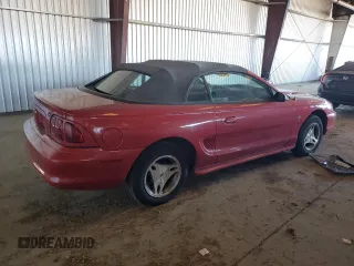 1998 Ford Mustang with VIN 1FAFP4447WF245920, listed as a Copart auction lot 87719415 with 211,426 mi miles and Salvage Title. Bid and sale history available at carsss.com. Image 3.