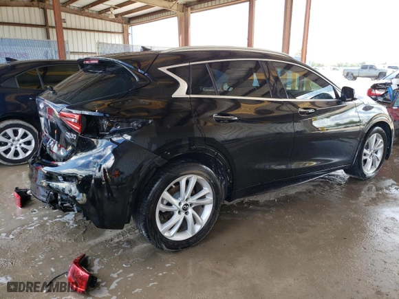 2019 Infiniti QX30 ESSENTIAL with VIN SJKCH5CP8KA009972, listed as a Copart auction lot 61309383 with 76,643 mi miles. Bid and sale history available at carsss.com. Image 3.