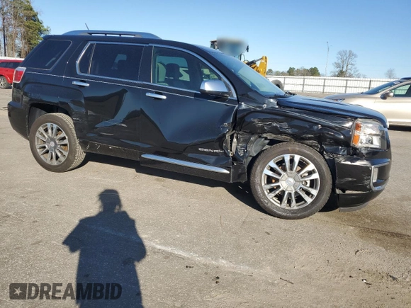 2017 GMC Terrain Denali z VIN 2GKFLRE3XH6119643, wystawiony jako Copart lot #49567835 z przebiegiem 49 612 mil mil oraz Szkoda całkowita • Salvage title. Historia ofert i sprzedaży dostępna na DreamBid. Obrazek 4.