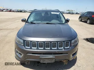 2018 Jeep Compass Limited with VIN 3C4NJDCB9JT261879, listed as a Copart auction lot 56523365 with 172,382 mi miles and Salvage title. Bid and sale history available at DreamBid. Image 5.