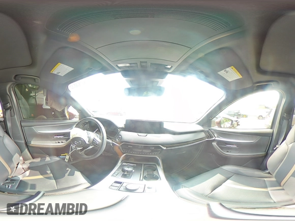 2024 Mazda CX-90 Premium Plus with VIN JM3KKEHD6R1100528, listed as a Copart auction lot 59293835 with 29,241 mi miles and Salvage title. Bid and sale history available at DreamBid. Image 15.