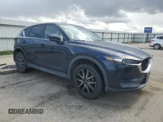 2018 Mazda CX-5 Touring with VIN JM3KFACM2J1473462, listed as a Copart auction lot 48011385 with 45,653 mi miles and Salvage Title. Bid and sale history available at carsss.com. Image 4.