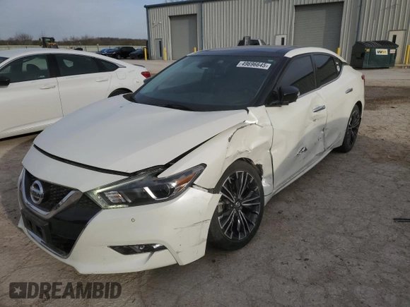2018 Nissan Maxima S with VIN 1N4AA6AP0JC364795, listed as a Copart auction lot 49696645 with 92,408 mi miles and Salvage Title. Bid and sale history available at DreamBid. Image 1.