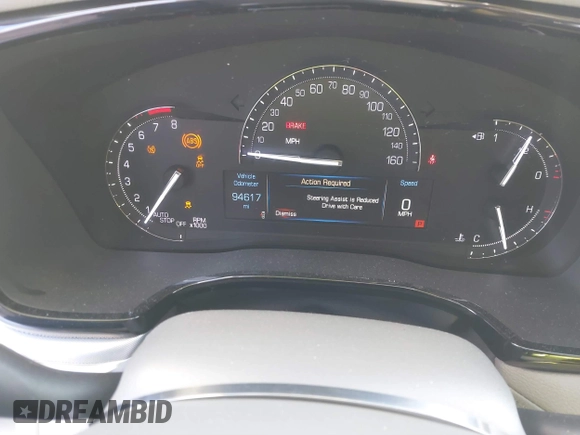 2019 Cadillac XT5 Luxury FWD with VIN 1GYKNCRSXKZ100695, listed as a IAAI auction lot 41108502 with 94,617 mi miles and . Bid and sale history available at DreamBid. Image 7.