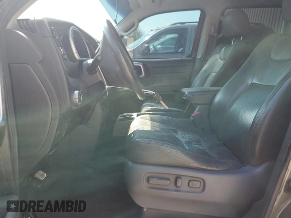 2007 Honda Ridgeline RTL w/Leather with VIN 2HJYK16567H520114, listed as a Copart auction lot 68681714 with 216,696 mi miles and Salvage Title. Bid and sale history available at carsss.com. Image 7.