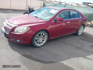2008 Chevrolet Malibu LTZ with VIN 1G1ZK57708F150175, listed as a IAAI auction lot 42055039 with 179,876 mi miles. Bid and sale history available at carsss.com. Image 2.