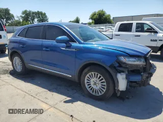 2020 Lincoln Nautilus Standard with VIN 2LMPJ6J92LBL18863, listed as a Copart auction lot 56599405 with 48,686 mi miles and Salvage title. Bid and sale history available at DreamBid. Image 4.
