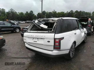 2017 Land Rover Range Rover Autobiography with VIN SALGV2FE0HA329973, listed as a IAAI auction lot 42619741 with 50,691 mi miles and . Bid and sale history available at DreamBid. Image 6.