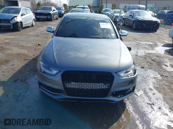 2014 Audi S4 Premium Plus with VIN WAUBGAFLXEA075296, listed as a IAAI auction lot 41527234 with 113,191 mi miles. Bid and sale history available at carsss.com. Image 12.
