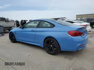 2018 BMW M4 z VIN WBS4Y9C5XJAC86825, wystawiony jako Copart lot #46914075 z przebiegiem 80 257 mil mil oraz Szkoda całkowita • Salvage title. Historia ofert i sprzedaży dostępna na DreamBid. Obrazek 2.