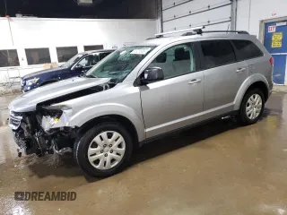 2018 Dodge Journey SE with VIN 3C4PDCAB0JT527478, listed as a Copart auction lot 51521555 with 102,857 mi miles and Salvage Title. Bid and sale history available at carsss.com. Image 1.