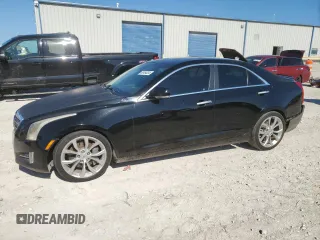 2014 Cadillac ATS Performance with VIN 1G6AC5S38E0171993, listed as a Copart auction lot 45219375 with 137,080 mi miles and Salvage Title. Bid and sale history available at carsss.com. Image 1.