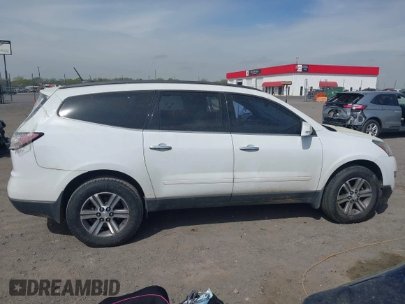 2017 Chevrolet Traverse LT with VIN 1GNKRHKD9HJ173168, listed as a IAAI auction lot 41898544 with 159,419 mi miles and . Bid and sale history available at DreamBid. Image 13.