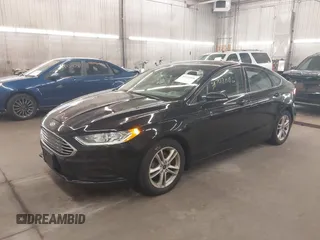 2018 Ford Fusion SE with VIN 3FA6P0H7XJR257603, listed as a IAAI auction lot 39742896 with 126,949 mi miles. Bid and sale history available at carsss.com. Image 2.